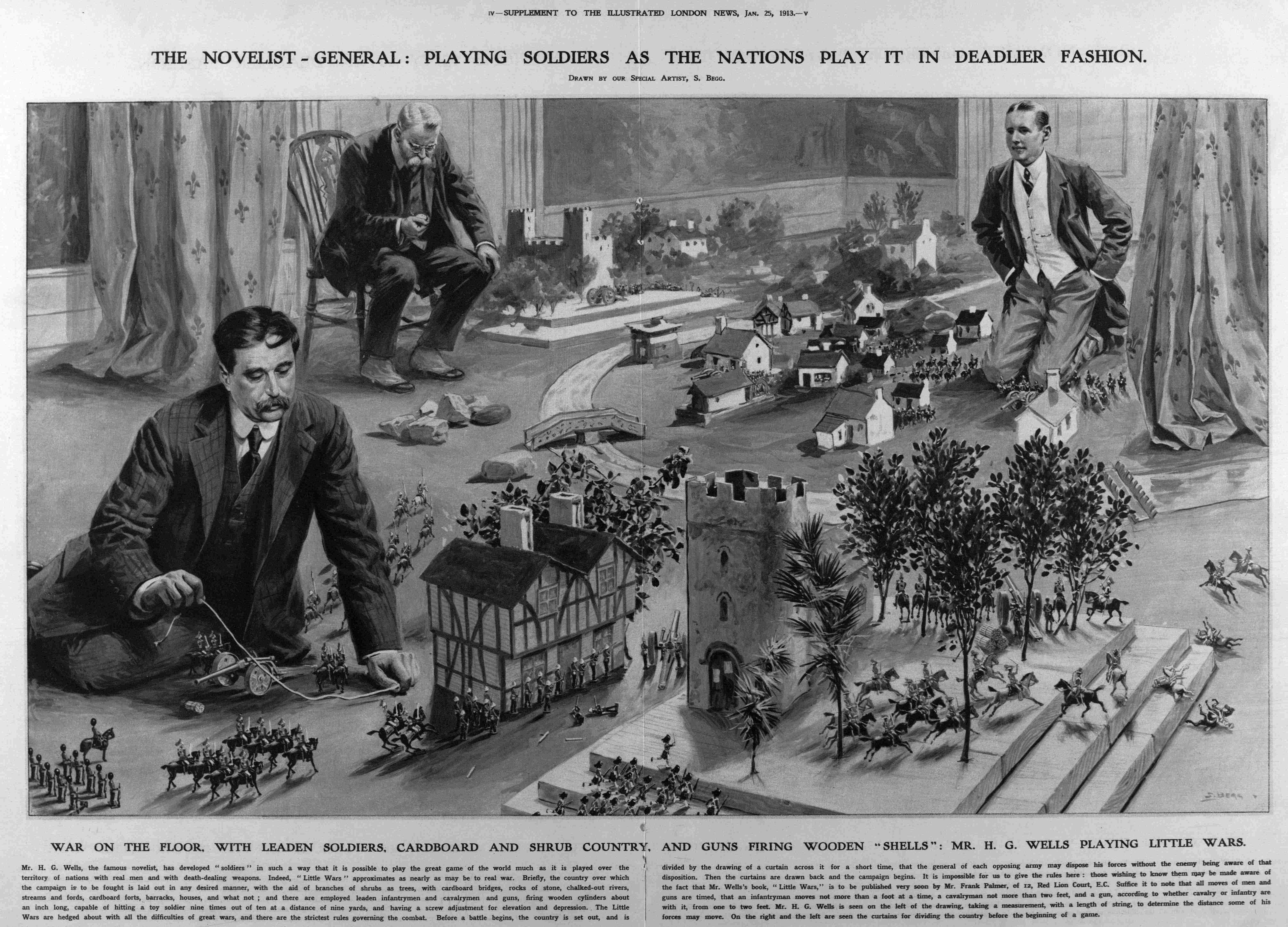 HG Wells at play